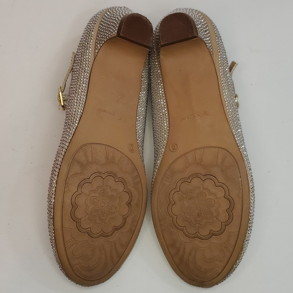 Niña round toe gold with sparkles heels 🌟🌟 - Picture 10 of 16